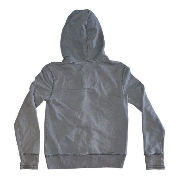 Aeropostale Hoodie Girls Medium Half Button Front Pocket Long Sleeve - Picture 5 of 5